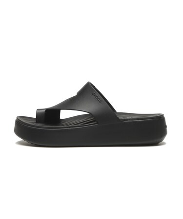 210834-001　GETAWAY PLATFORM TOE LOOP W　BLACK　690769-0001