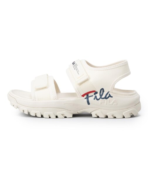 USS25038100　FILA TRACER SD SCRIPT　*OFFWHITE/NVY　696539-0001