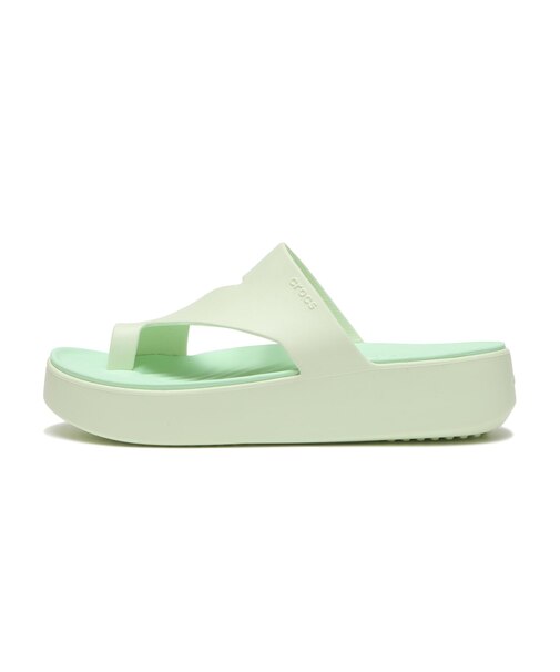 210834-3YH　GETAWAY PLATFORM TOE LOOP W　JADE TINT　690770-0001
