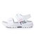 USS25038125　FILA TRACER SD SCRIPT　*WHITE/FILANVY　696537-0001