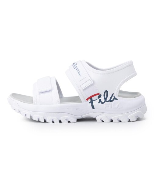 USS25038125　FILA TRACER SD SCRIPT　*WHITE/FILANVY　696537-0001