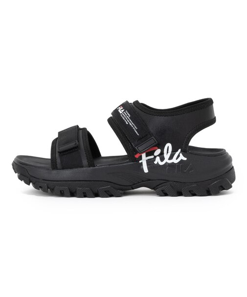 USS25038014　FILA TRACER SD SCRIPT　*BLACK/FILARED　696538-0001