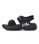 USS25038014　FILA TRACER SD SCRIPT　*BLACK/FILARED　696538-0001