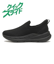 L0140　KNIT SLIP ON　BLACK　688290-0001