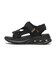 W2060　TAPE SANDAL　BLACK　688111-0001