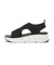 W2059　KNIT SANDAL　BLACK　688110-0001