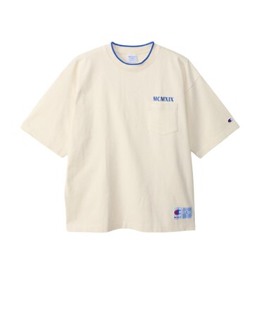 C3-B318 M SHORT SLEEVE POCKET T-SHIRT PALE WHITE 693440-0001