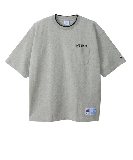 C3-B318　M SHORT SLEEVE POCKET T-SHIRT　OXFORD GRAY　693440-0002