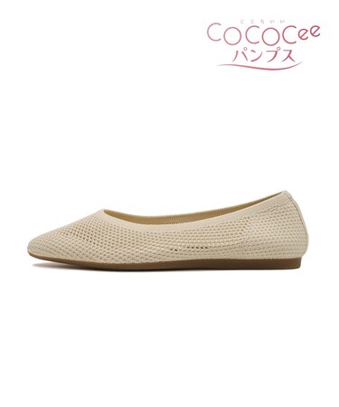 W5042 SHEER　POINTED KNIT SHEER　IVORY　688676-0002