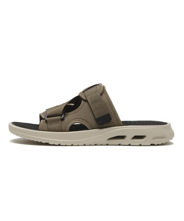 S0051　TAPE SLIDE SANDAL　KHAKI　689020-0002