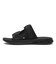 S0051　TAPE SLIDE SANDAL　BLACK　689020-0001