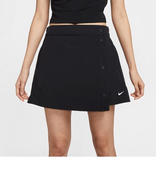 HM6980　W ESS WVN SKORT　010BLK/WHT　695641-0001