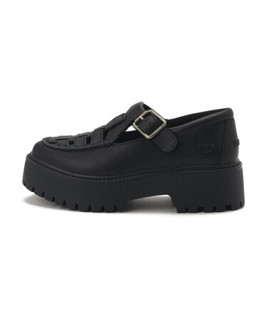 A4188-W02 W's STONE STREET BUCKLE BLK FL GRAIN 691911-0001