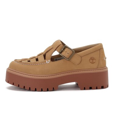 A4188-EN3 W's STONE STREET BUCKLE MD BEIGE NUBUCK 691909-0001