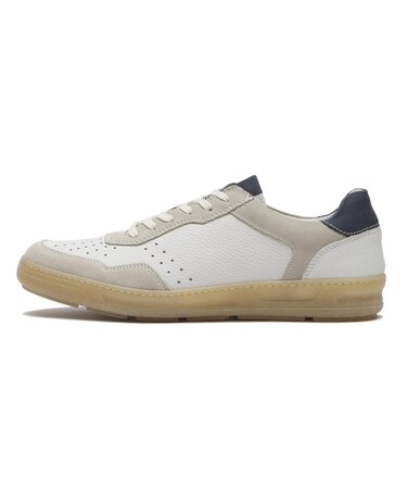 SR04240 GUM LACE UNO BIANCO/MARINE 689015-0002