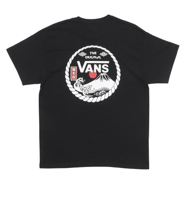 124C1010500 M Mt.FUJI CIR SS TEE BLACK 688566-0002
