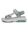 S0055　STRAP SANDAL　GRAY　688399-0002