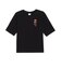 633349　M FLORALSPORT GRAPHICBOXY TEE　01BK　696146-0001
