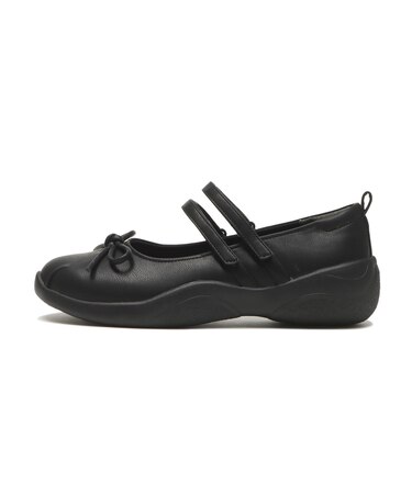 W7067　2RIBBON MARYJANE　BLACK　689031-0001