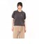 125R3061300　W Collared Cropped Tee　SUMIKURO　695081-0002