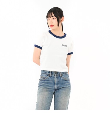 125R3013400 W Logo Ringer TEE BLUE 695076-0002