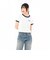 125R3013400　W Logo Ringer TEE　BLUE　695076-0002