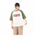 125R3023600　W Raglan Sleeve LOGO Tee　GREEN　695082-0002