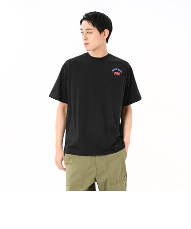 125R1014000 M Breakfast Waffles PKT TEE BLACK 694981-0002