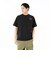 125R1014000　M Breakfast Waffles PKT TEE　BLACK　694981-0002
