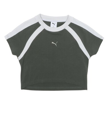 633249 W DARE TO SHORTSLEEVE TEE 83MINERAL GRAY 696137-0001