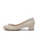 JE-3001　HEEL PUFF BALLET3　IVORY　696804-0002