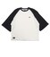 125R1020200　M CAVE Waffle Football L TEE　2TONE　695057-0003