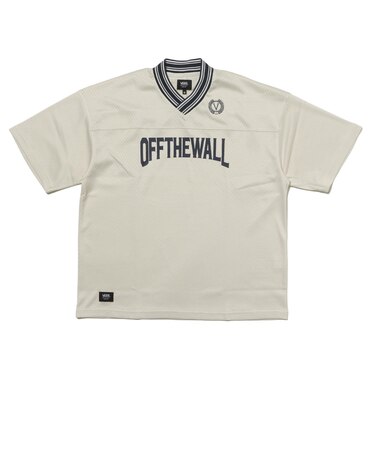 125R1012200 M MESH Foot Ball TEE IVORY 695054-0001