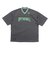 125R1012200　M MESH Foot Ball TEE　ASPHALT　695054-0002