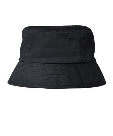 125R7171700　Emblem Twill Bucket HAT　BLACK　693934-0002