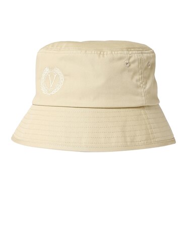 125R7171700　Emblem Twill Bucket HAT　BEIGE　693934-0003