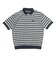125R1112300　M CAVEJERSEY Border PoloShirt　GRAY　695055-0002