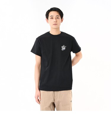 125R1011800 M Classuc Waffle Grip TEE BLACK 695060-0002