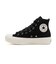 31315131　AS PLTS LACE HI　POWDER BLACK　695507-0001