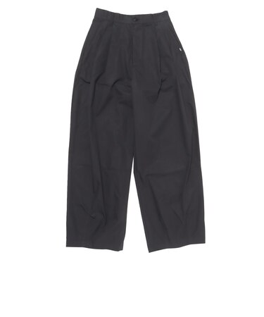 125R3141100　W Tuck Pants　BLACK　695079-0001