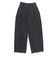 125R3141100　W Tuck Pants　BLACK　695079-0001