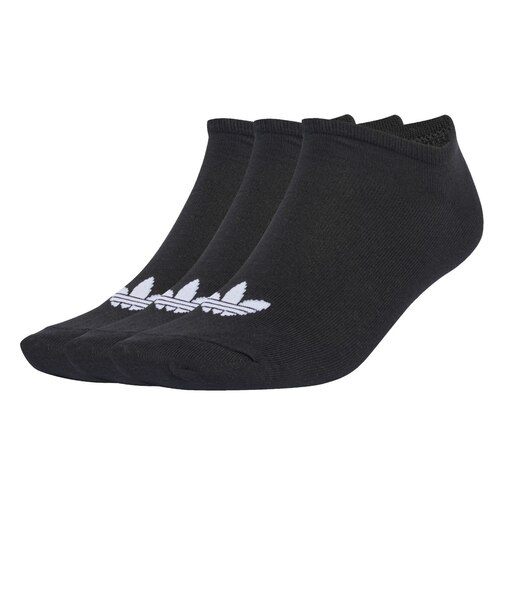 JV7399　U LINER SOCKS 3P　BLACK/WHITE　698597-0001