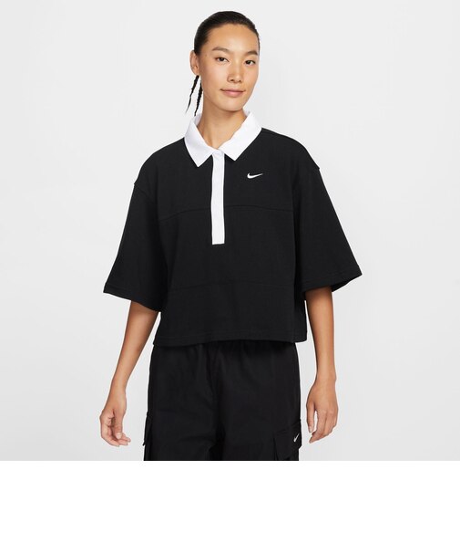 IB2154 W STREET SS POLO TOP 010BLK/WHT 700422-0001