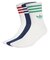 JV7408　U 3ST CREW SOCKS 3P　WTRD/IDG/WTGR　698603-0001