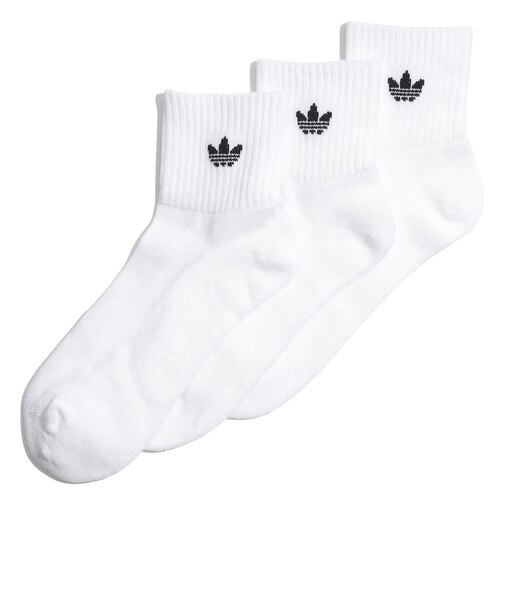 KG2226　U 1/4 SOCKS 3P　WHITE　698862-0001