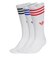 JV7419　U 3ST HIGH SOCKS 3P　WTBK/WTBL/WTRD　698607-0001