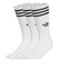 JV7416　U 3ST HIGH SOCKS 3P　WHITE/BLACK　698605-0001