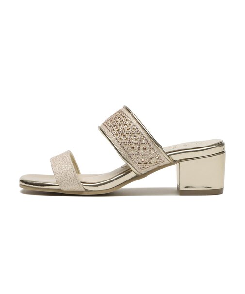 JE-5103A　DOUBLE BELT SANDALS 4.5　GOLD　700832-0003
