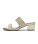 JE-5103A　DOUBLE BELT SANDALS 4.5　GOLD　700832-0003