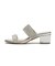 JE-5103A　DOUBLE BELT SANDALS 4.5　SILVER　700832-0002